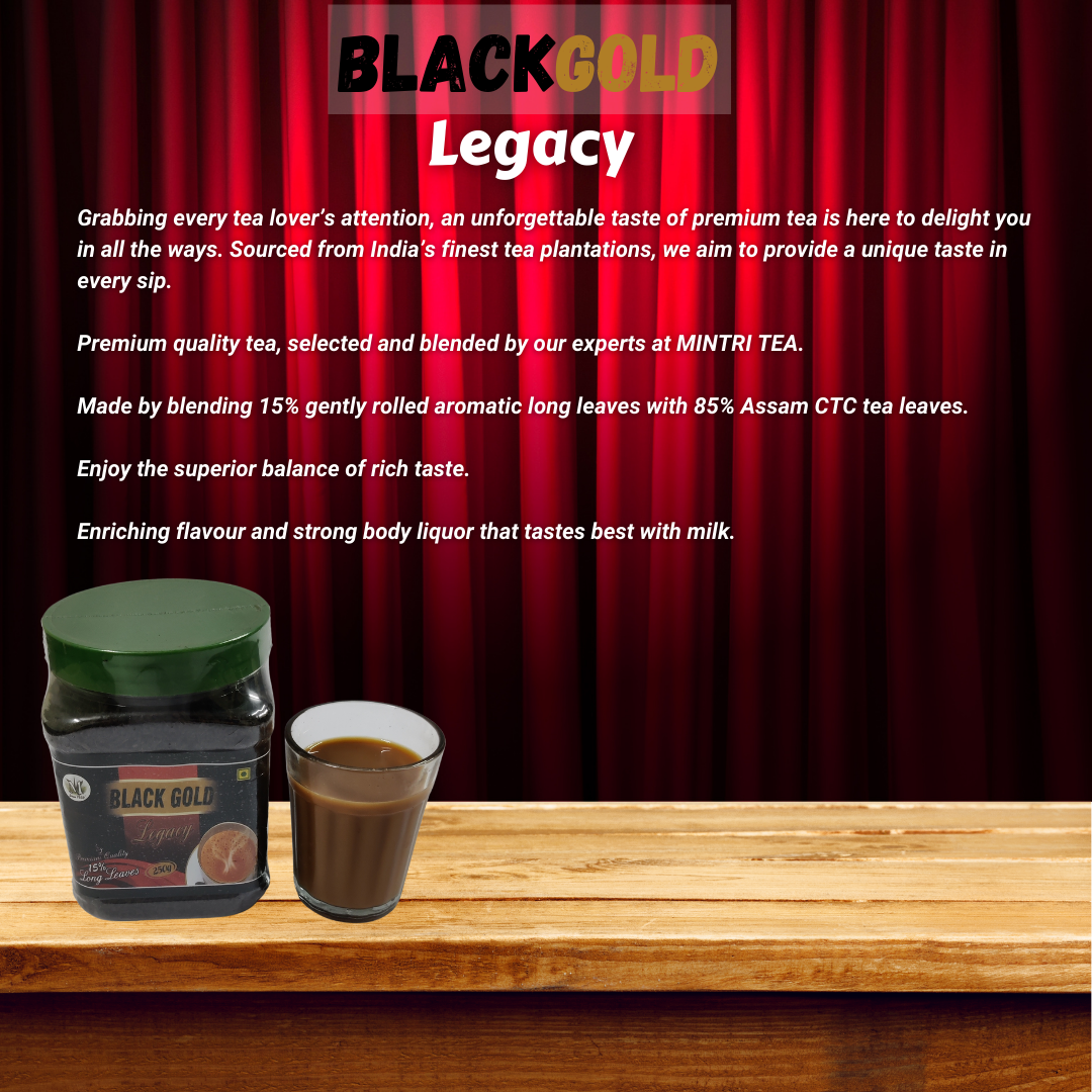 Super Tea Variety Combo | Green Tea, Black Leaf Tea, CTC Chai, Premium Chai | 950g