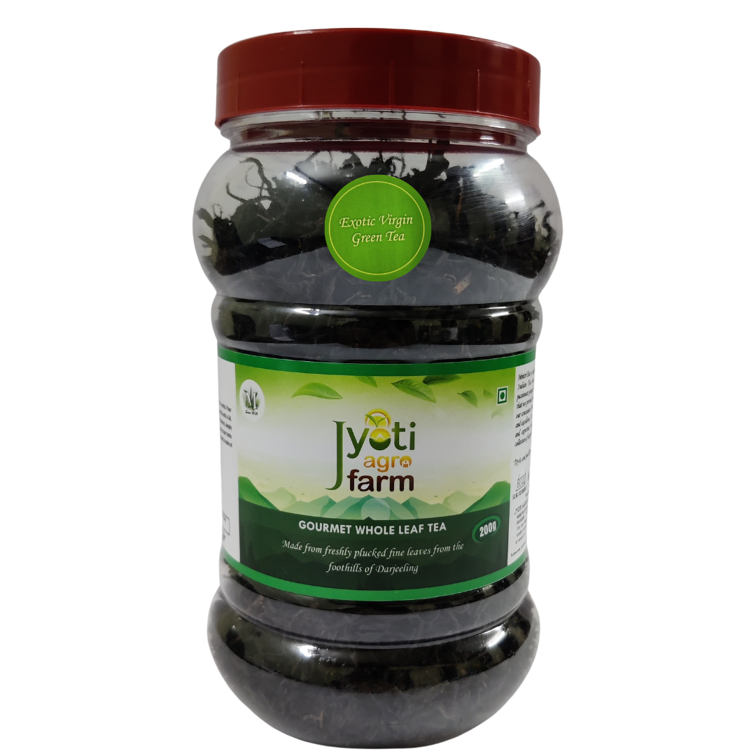 Natural Green Tea from the foothills of Darjeeling | Jyoti Agro Farm 200gms