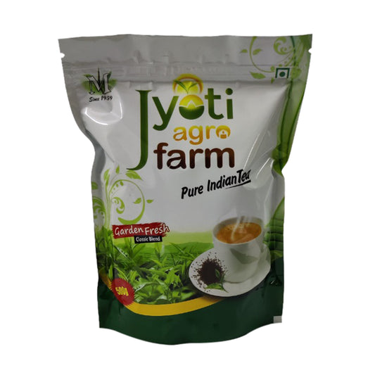 Jyoti Classic CTC Chai | Pure Indian Tea | 500gms Zipper pack