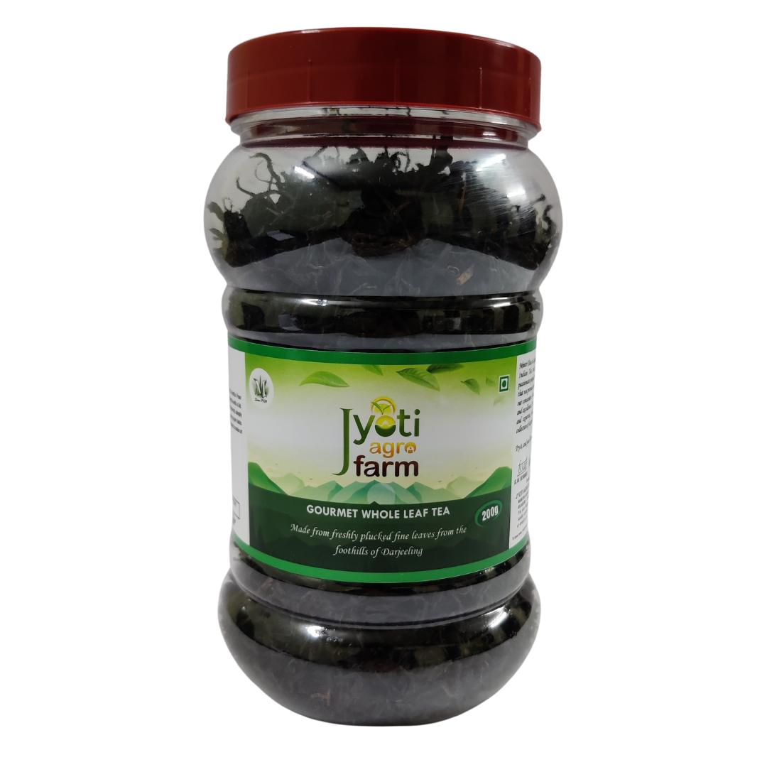 Smooth Sunkissed Premium English Orthodox Black Tea from the foothills of Darjeeling | Jyoti Agro Farm 200g