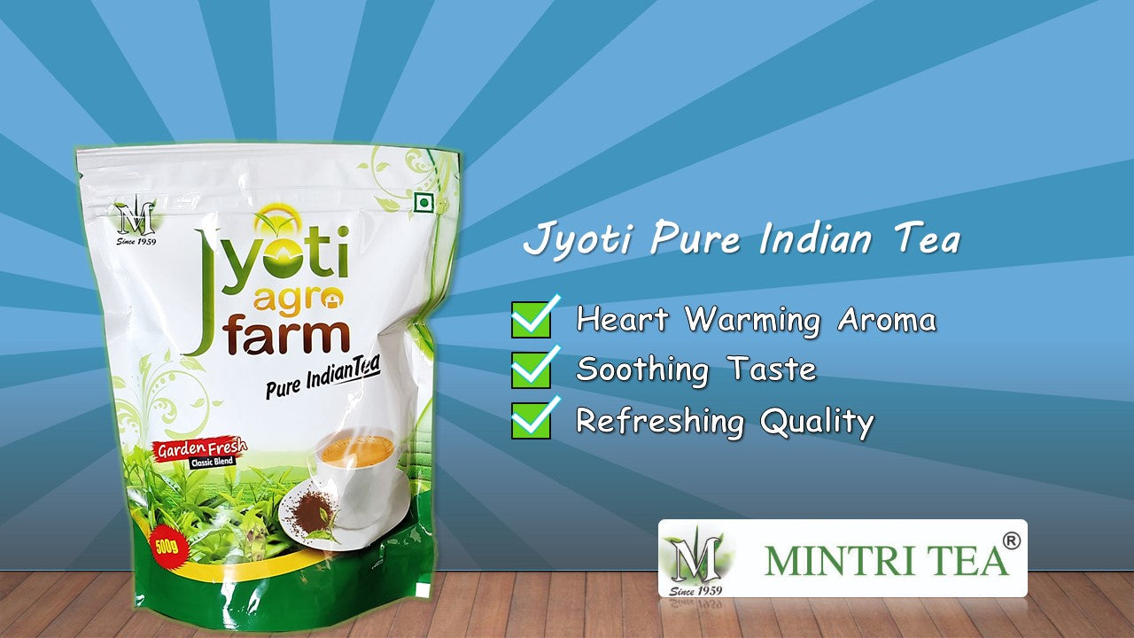 Jyoti Classic CTC blend | Pure Indian Tea | 500gms Zipper pack