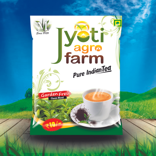 Jyoti Classic CTC blend | Pure Indian Tea | Rs. 10/- packs | Pack of 15
